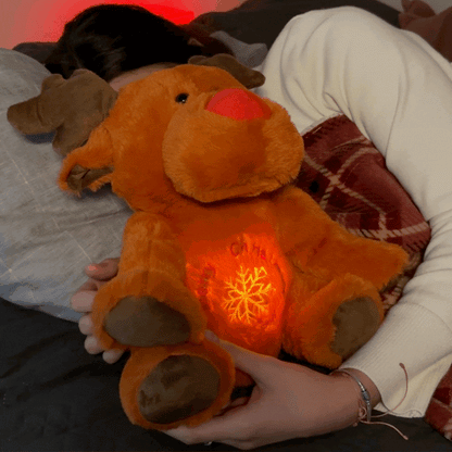 SnugRein™ Breathing Reindeer Plush