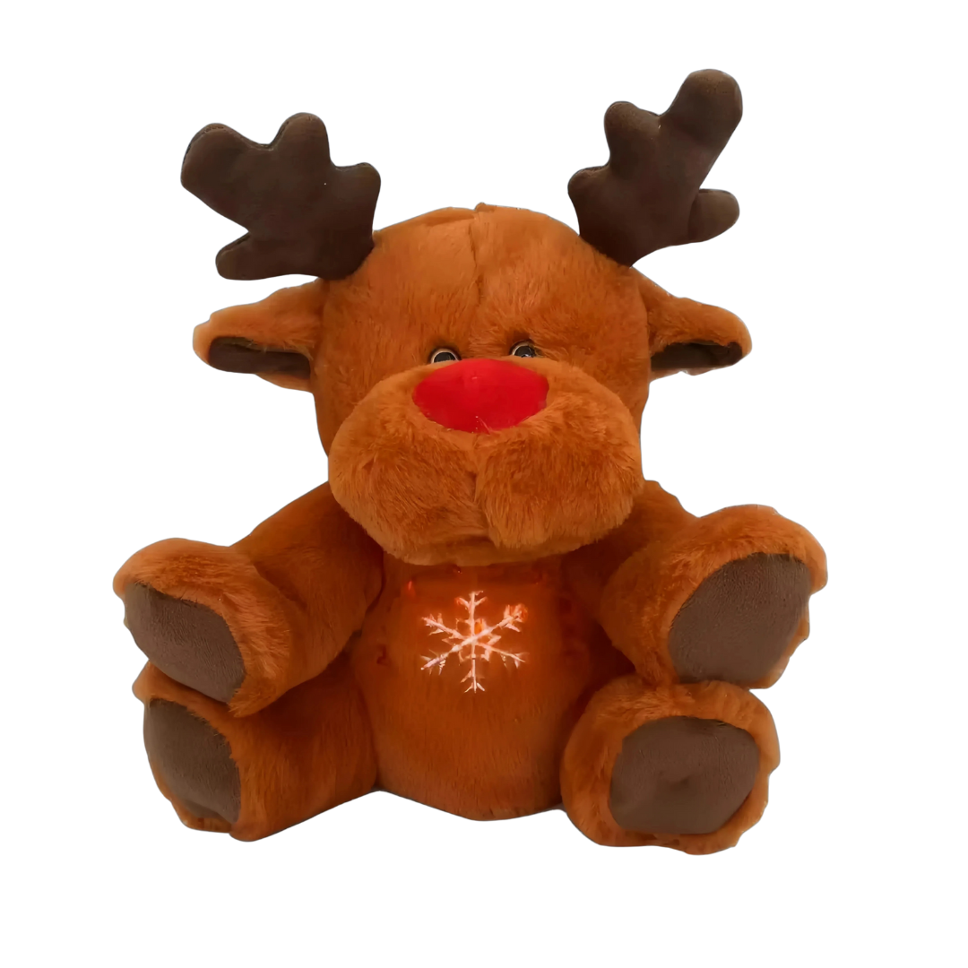 SnugRein™ Breathing Reindeer Plush